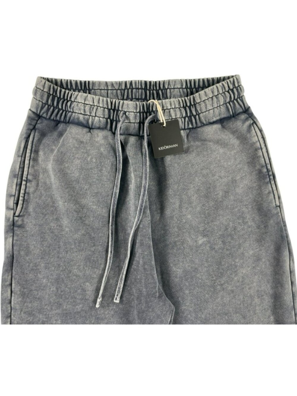 Kidōriman Tenka Joggers Japanese Athletic Gray Acid Wash Pants Men's Size XL NEW - Picture 3 of 9